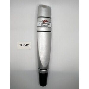 Vintage Miller Genuine Draft Light Beer Tap Handle Man Cave Bar Pub